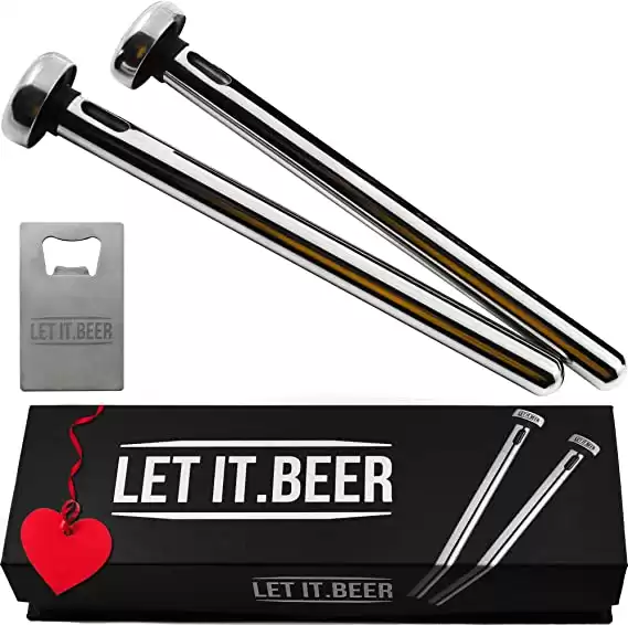 Beer Chiller Sticks for Bottles-  Beer Lover Gift
