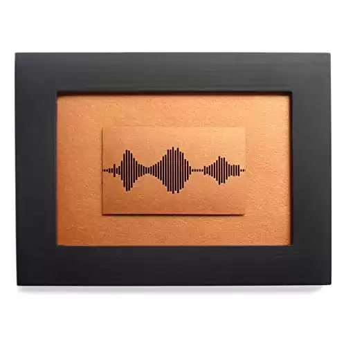 I Love You Soundwave Art, Visible Voice Print - A special & Unique Gift to Your loved one